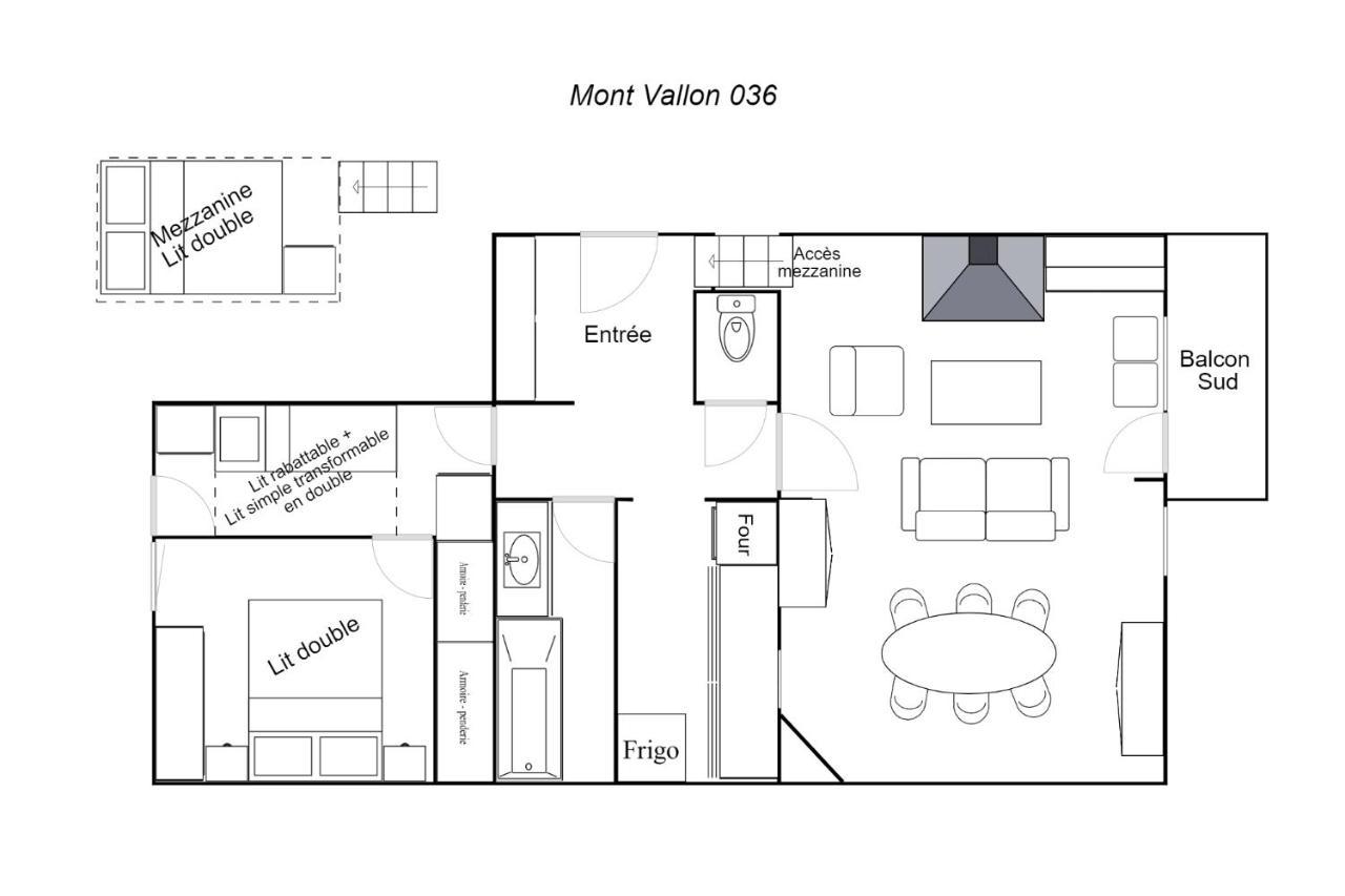 Residence Mont Vallon Méribel Zewnętrze zdjęcie